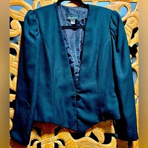 Karen Lawrence by Matthew Women’s Black Lined Blazer Size:10